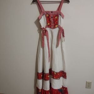 70's Gunne Sax vintage floral dress